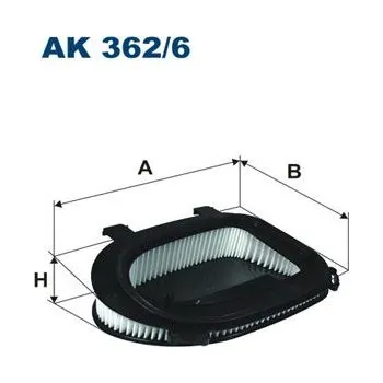 Vzduchový filtr Vzduchový filtr FILTRON AK 362/6