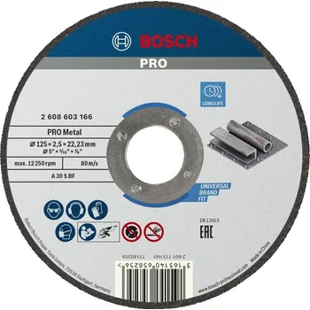 Řezný kotouč Bosch Řezací kotouč PRO Metal 2608603166