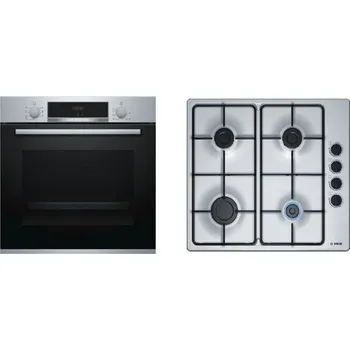 Sety trouby a varné desky BOSCH HBA513BS1 + PBP6B5B80