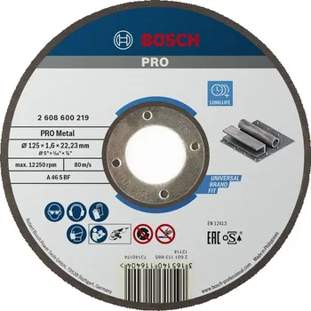 Řezný kotouč Bosch Řezací kotouč PRO Metal 2608600219