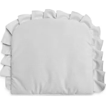 Dětsný nábytek Sensillo Poduška s volánkem velvet šedá