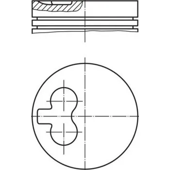 Píst motoru Píst MAHLE 029 82 00