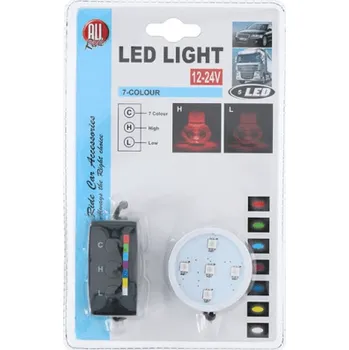 Auto-moto ALLRIDE LED podstavec 7 barev 12/24V