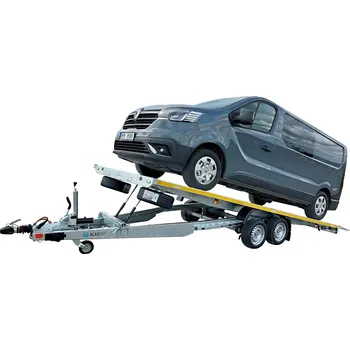 Přívěs k motorovému vozidlu Hydraulicky naklápěcí přívěs, přepravník vozidel ADM 3500kg 5170x2095mm