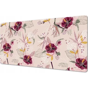 Psací stůl Módní podložka na psací stůl Vintage s květinovým vzorem