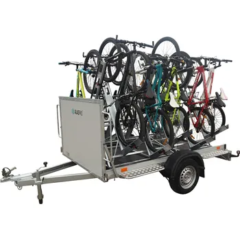 Přívěs k motorovému vozidlu Přívěs pro přepravu 10 jízdních kol AVZ 750kg 2500x1500mm