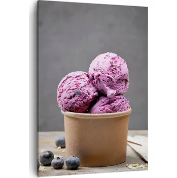 Obraz Obraz na plátně do obýváku ložnice 50x70 zmrzlina foto obrazy na zeď canvas