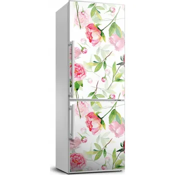 Fototapeta Samolepící fólie na ledničku Růže a pivoňky