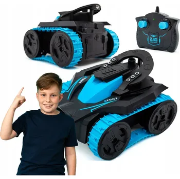 autíčko EXPLORER Auto na DÁLKOVÉ OVLÁDÁNÍ LED Tank