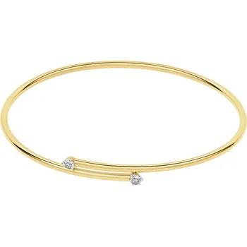 Náramek Zlatý náramek s brilianty - 0,03 ct - ryzost 585 - 220.802