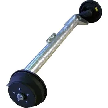 Přívěs k motorovému vozidlu Náprava KNOTT GB 18 (1800 kg) b=1300 mm, c=1770 mm, 250x40, 112x5, zesílená, 20st.