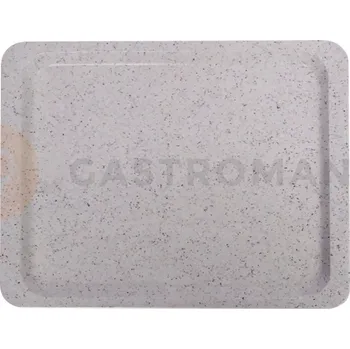 Protiskluzová podložka Polyesterový podnos pro samoobslužné restaurace, GN 1/2, grafitový, 325x265 mm | AMERBOX, 876602