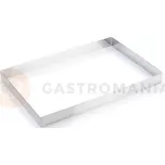 Obdélníková forma z nerezové oceli - 595x395x50 mm | MARTELLATO, 11H5L59