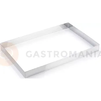 Kuchyňská sůl Obdélníková forma z nerezové oceli - 595x395x50 mm | MARTELLATO, 11H5L59