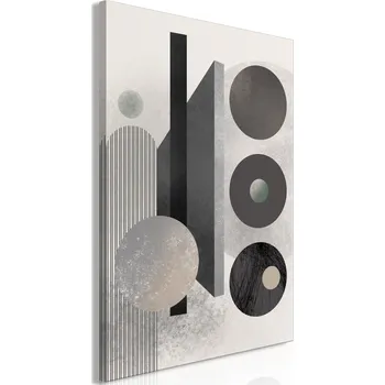 Obraz Obraz - Geometrické pořadí (1 díl) Vertikální Velikost: 40x60 cm, Provedení: Standard