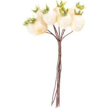 Vánoce Větvička MagicHome Vánoce, šipky, bílá, 13 cm