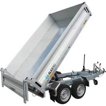 Přívěs k motorovému vozidlu Jednostranný sklápěcí přívěs AHB 1SK 2700 kg 2600x1560mm