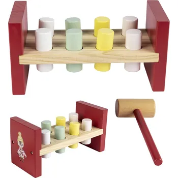 Dřevěná hračka Lupilu dřevěné motorové Hračka na hračky