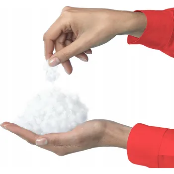 Výplň do polštáře Silikonové kuličky Softimi výplň do polštářů 1 kg