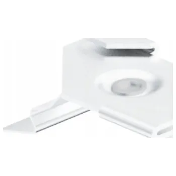 Žaluzie Držák, úchyt pro kazetový strop pro vertikální žaluzie, bílý