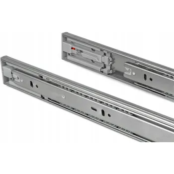 Kuličkové pojezdy pro zásuvky, Plný výsuv Push-Open, 600 mm, sada 2 ks