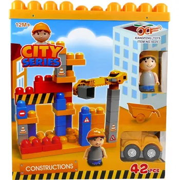 ostatní stavebnice Madej Stavebnice 42 dílků Staveniště