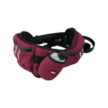 Vodítko pro psa Sportovní opasek BIVOUAK s lahví 250ml červená Zolux