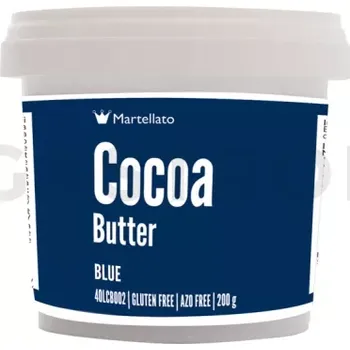 Potravinářské barvivo Barvivo na bázi kakaového másla 200 g - modré | MARTELLATO, Colour cocoa butter
