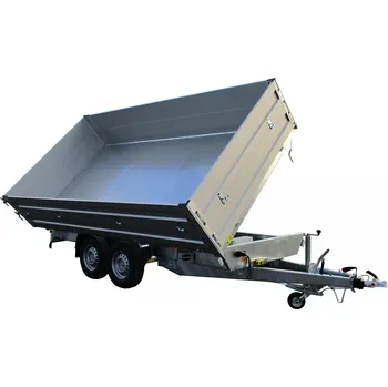 Přívěs k motorovému vozidlu Třístranný sklápěč s nástavbou bočnic APR 3500kg 4180x2100mm