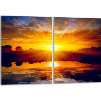 Kuchyňské prkénko Krájecí deska TMK ArtDeko sklo 2 ks