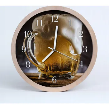 Hodiny Tulup Stylové pivo 30 cm Zdo-30-55025532 30 cm vícebarevná