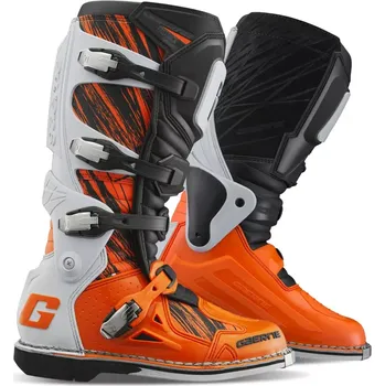 Moto obuv Motokrosové boty GAERNE FASTBACK ENDURANCE barva oranžová/bílá/černá (MX boty na motorku Gaerne)