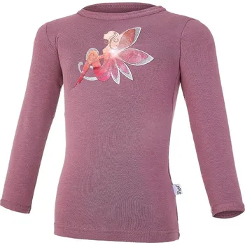 Kojenecké oblečení Little Angel Tričko smyk LESK DR Outlast® - fialová Velikost: 98