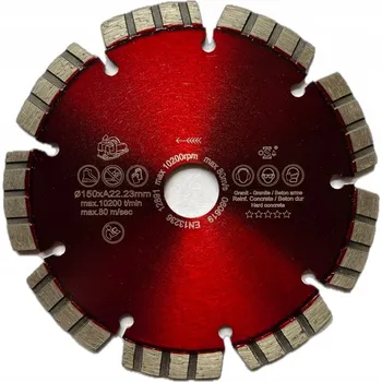 Řezný kotouč Diamantový kotouč pro betonu TWIN CHASER 150xH10xT2,6x22,2 mm