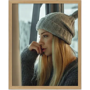 Obraz Rámeček na fotografii diplom 30x40 Italia Světlý dub Rám