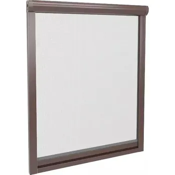 Síť proti hmyzu Moskytiéra vertikální síť proti hmyzu, hnědá, 150 x 160 cm