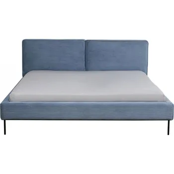 Postel KARE Design Postel East Side Cord - modrá, 160x200cm