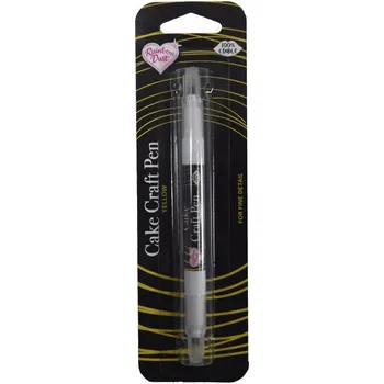 Potravinářské barvivo Oboustranný jedlý fix -Žlutá barva