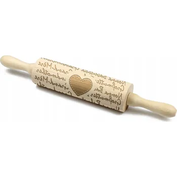 Váleček na těsto Den babiček - gravírovaný váleček na těsto, pro milovníky pečení, A