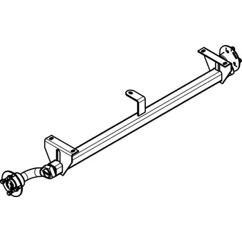 Přívěs k motorovému vozidlu Náprava KNOTT VG 7 (750 kg) b=1125 mm, c=1615 mm, patky 125 mm, 100x4