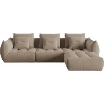 Pohovka Micadoni Sametová rohová pohovka Bloom 332 cm, levá/pravá