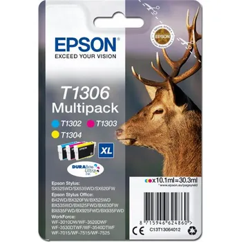 Počítač Sada inkoustů Epson T1306 CMY (T1302+T1303+T1304) (C13T13064012)