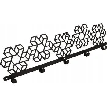 Věšák Šatní ramínko kovový Gamet černý