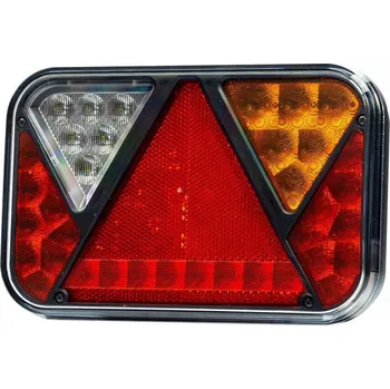 Přívěs Svítilna Fristom FT-270 sdružená LED 12V, P-BL/BR/KO/CO/RZ, integrovaný kontrolbox, baj5