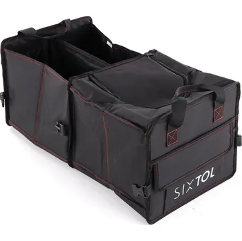 Organizér do auta Organizér do kufru auta CAR COMPACT 5L THERMO, 5 přihrádek, velká termotaška, skládací SIXTOL