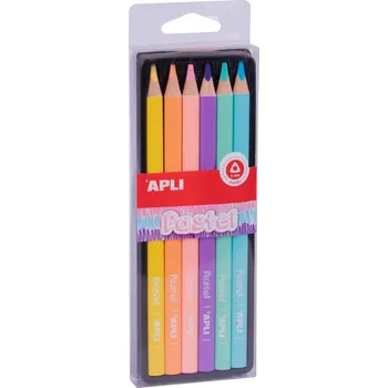 Kresba Pastelky Apli Kids 6 ks