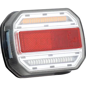 Auto-moto TT TECHNOLOGY Pravé zadní světlo LED s DYNAMICKÝMI blinkry, 4 funkce, 12-24V