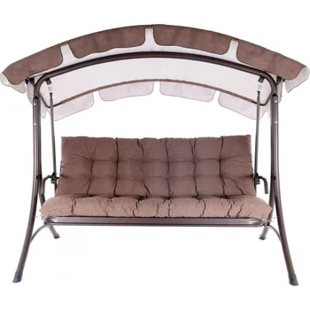 Zahradní houpačka Luxusní zahradní houpačka San Diego Brown - SLEVA !