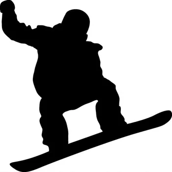 Obraz Samolepka na stěnu SPORT Snowboard 70 cm