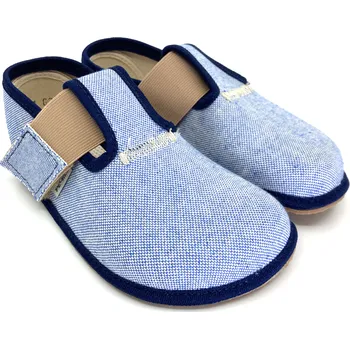 Chlapecké bačkory Barefoot papuče Pegres BF01 modré 27, Vnitřní délka boty: 17,1 cm, Vnitřní šířka boty: 7,1 cm